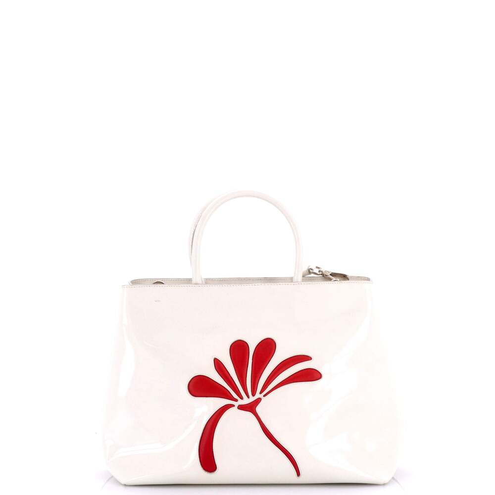 Prada Flowers Convertible Open Tote #261914P75B - Picture 3 of 8